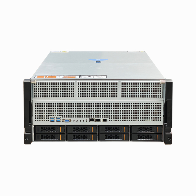 5U 8-drive Hot-swappable Redundant Power Supply AI Arithmetic Artificial Intelligence GPU case