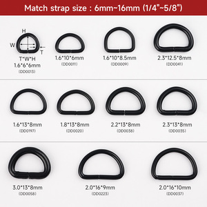 D Ring Gesp Handtassen D Ring 32 Mm Tas D Ring Gesp Voor Halsbanden Harnassen Stof Paracord Diy Band singels Craft - Product Image 3