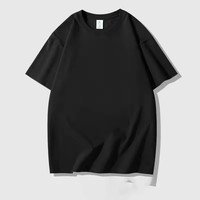 Camisetas de Alta Calidad para Hombre, Talla Grande, 180 GSM, 35% Algodón y 65% Poliéster, Corte Holgado, Lisas, Personalizables