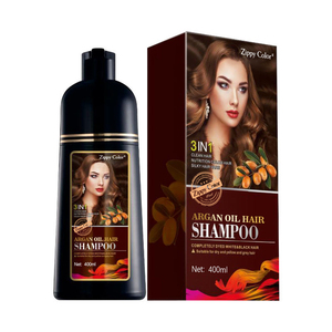 Nuovo Design 3-in-1 <span class=keywords><strong>colorante</strong></span> per <span class=keywords><strong>capelli</strong></span> a base di erbe 400ml di colore nero permanente <span class=keywords><strong>senza</strong></span> <span class=keywords><strong>ammoniaca</strong></span> con olio di Argan 3 anni di utilizzo - Product Image 5