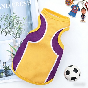 Abbigliamento per <span class=keywords><strong>Cani</strong></span> Personalizzato Ispirato alla Coppa del <span class=keywords><strong>Mondo</strong></span>, Vestiti Sportivi Traspiranti in Rete per <span class=keywords><strong>Cani</strong></span> Piccoli e Grandi - Product Image 4