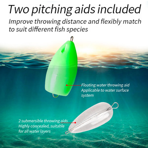 Aparejo de pesca con señuelos de muñeco de aguja, spinners y anzuelos para pesca de peces de agua dulce - Product Image 4