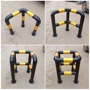 Clôture en acier en forme de L bouche d'incendie mur <span class=keywords><strong>coin</strong></span> garde-corps en forme de C support anti-collision barrières de circulation en forme spéciale - Product Image 2
