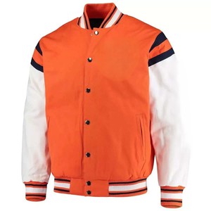 Vestes universitaires pour hommes Trex Exports les plus vendues, imprimées sur mesure, col montant, streetwear d'hiver, satin, bouton unique - Product Image 1