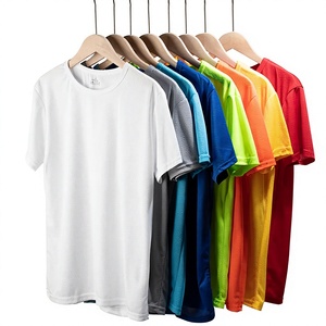เสื้อยืดกีฬาแขนสั้นแห้งเร็วหลากสี เสื้อยืดออกกำลังกาย เสื้อฟิตเนส เสื้อยืดวิ่งผู้ชาย ระบายอากาศได้ดี - Product Image 1