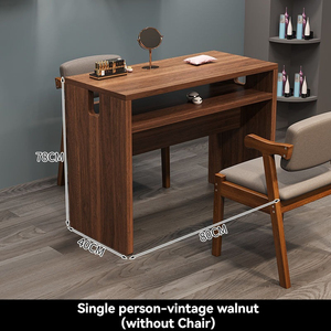 Youtai - Mesas <span class=keywords><strong>de</strong></span> <span class=keywords><strong>Manicura</strong></span> Modernas y Minimalistas, Portátiles, <span class=keywords><strong>de</strong></span> Material Compuesto Grueso - Product Image 6