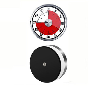 Orologio da cucina meccanico in acciaio inossidabile orologio magnetico conto alla rovescia per la cottura studio gestione del tempo - Product Image 4