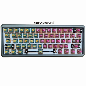 Hot bán skyloong lót xúc giác sô cô la 5 Pins Thiết bị chuyển mạch trên bàn phím cơ khí <span class=keywords><strong>PCB</strong></span> DIY cho nhà sản xuất - Product Image 6