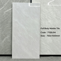 Carreaux de sol en céramique pour escaliers, finition brillante, design marbre, résistants aux taches, en porcelaine émaillée polie, antidérapants, pour usage en salle de sport