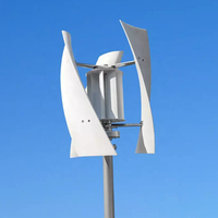 Éolienne 10 kW à énergie libre, turbine verticale sans noyau 12 V 24 V 48 V 96 V pour l'alimentation domestique