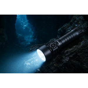 <span class=keywords><strong>Linterna</strong></span> de Buceo SD11 Potente de 5000LM, Cuerpo de Aluminio, Clasificación IP68, Recargable, Luz LED para Buceo, CRI90, Iluminación Roja UV, 10000 Horas - Product Image 6