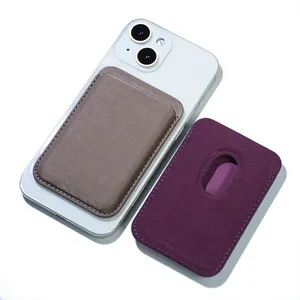 DL Magnetic Phone Wallet Hüllen Inhaber PU Leder Magnet Cover Karten halter Brieftasche Für iPhone 14 13 Mini 13 Pro iPhone15 Pro