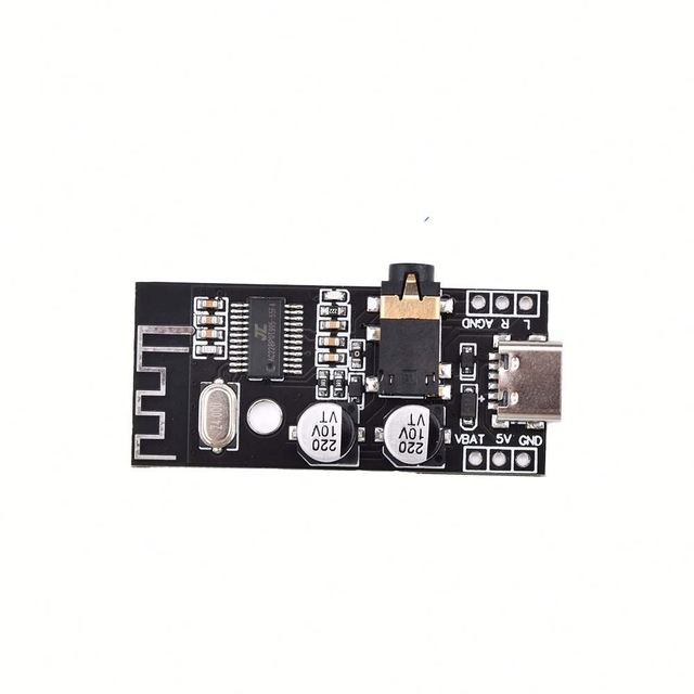 MH-MX28 Wireless BT Audio Module Type-C Interface Mp3 Lossless Decoder Audio Receiver Board Wireless Stereo Sound Module