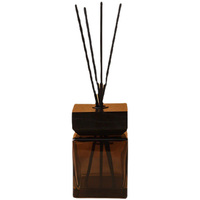Diffuseur d'arômes en verre sans flamme avec bouchon en bois, bouteille d'huile essentielle parfumée, 500 ml, bouteille de parfum en verre
