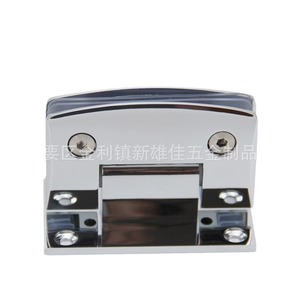 Xinxiongjia Zinc Alloy Glass <b>Clamp</b> 90 Degree Wall Mount Hinge For Bathroom Shower Door Fixing Hardware - Product Image 5