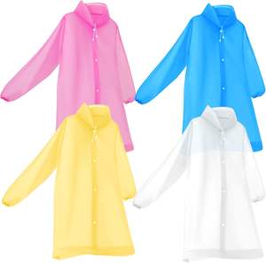 Heißer Verkauf im Freien wasserdichter Komfort Tragbare leichte haltbare Einweg-Regenmantel hersteller - Product Image 5