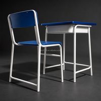 Tables et chaises d'école Bureau d'école Bureau et chaises d'école étudiants Tables et durables pour une utilisation en classe