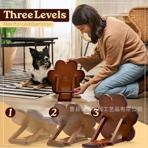 Lime à ongles en bois massif pour empreintes de pattes, kit d'entretien des ongles pour chiens, pour toilettage à domicile des animaux de compagnie - Product Image 2