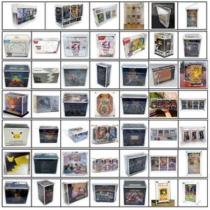 Étui de protection en acrylique transparent personnalisé Dragon Ball avec organisateur de vitrine de boîte d'appoint de couvercle magnétique pour étui Pkoe Mon - Product Image 6