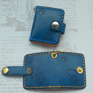 Creative custom <b>leather</b> photo frames, portable photo frame <b>keychains</b>, Japanese style fresh and cute gift photo frames. - Product Image 3