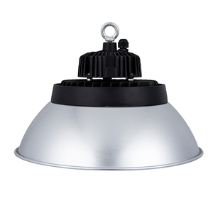 Personalizable 100W Industrial para <span class=keywords><strong>LED</strong></span> <span class=keywords><strong>High</strong></span> <span class=keywords><strong>Bay</strong></span> Pendant Light Interior Exterior Impermeable IP66 Aluminio Vidrio PC UFO Forma - Product Image 6