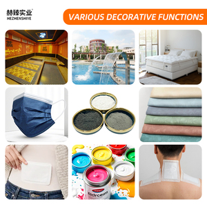 ผงทัวร์มาลีนสีดำขาว 100% ผลิตภัณฑ์ดูแลสุขภาพจากธรรมชาติ 800-2500 เมช ช่วยปรับปรุงคุณภาพน้ำ ผงทัวร์มาลีน - Product Image 2