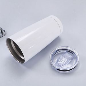 Premium 304 Stainless Steel <b>Double</b> <b>Wall</b> Vacuum Tumbler 20oz White Outdoor Car Water Bottle Straight Sip Cup Wholesale - Product Image 3