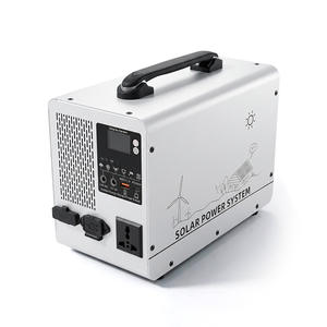 Générateur Solaire Portable d'Extérieur, Station d'Énergie LiFePO4 300W 500W 1000Wh, Onduleur Bidirectionnel, Alimentation de Secours <span class=keywords><strong>UPS</strong></span> pour Pannes de Courant - Product Image 1