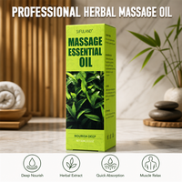 Huile de massage aux herbes SiFULAND 60ml, huile de massage nourrissante pour le corps, huile de massage pour soulager la douleur, OEM, étiquette privée, en vrac