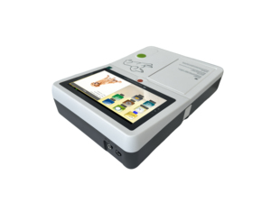 Draagbaar 12 Lood Veterinair Diagnostisch Apparaat Dierlijk Ecg Machine Kleur Touchscreen Ondersteunt Synchroon Printen 6-kanaal - Product Image 4