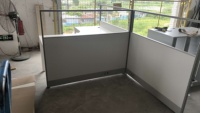 Panneaux de bureau modulaires modernes et écologiques pour postes de travail mobiles, cloisons de séparation murales de bureau durables et sécurisées