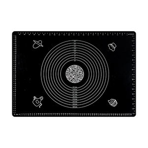 제조 직접 판매 비 스틱 미끄럼 재사용 실리콘 과자 매트 40*50 실리콘 베이킹 매트 반죽 롤링 매트 - Product Image 4