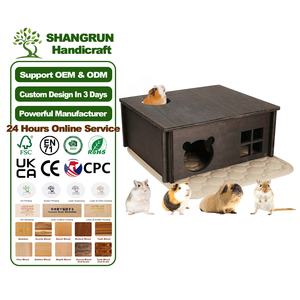 Casita <span class=keywords><strong>de</strong></span> <span class=keywords><strong>Conejos</strong></span> <span class=keywords><strong>de</strong></span> <span class=keywords><strong>Madera</strong></span> con Diseño Sólido, Juguete <span class=keywords><strong>de</strong></span> <span class=keywords><strong>Madera</strong></span> Contrachapada para Esconderse, Casas y Refugios para <span class=keywords><strong>Conejos</strong></span> - Product Image 1