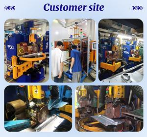 Saldatrice a punti per elettrodi di rotolamento per componenti automobilistici in alluminio saldatrice - Product Image 5