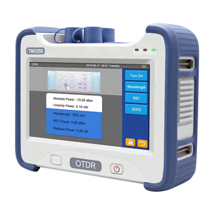เครื่องทดสอบไฟเบอร์ออปติกแบบสัมผัสหน้าจอ High Precision OTDR VX350 1310/1550/1625nm - Product Image 2