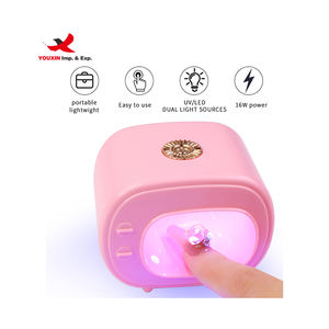 Mixed Procurement Low Price Wholesale Newest Nail Tool <b>Rechargeable</b> <b>Cordless</b> Nail Dryer 16w 45S Fast Dry UV Led Pink Nail <b>Lamp</b> - Product Image 5