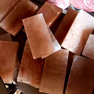 Briques et carreaux de sel de l'Himalaya de qualité supérieure pour la guérison des espaces, la décoration de salles de yoga, taille et couleur personnalisables - Product Image 1