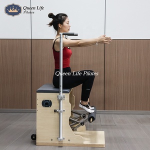 Queenlife kết hợp sang trọng ghế Maple gỗ bền di động cải cách hệ thống F2 Yoga Studio Pilates thiết bị cho cơ thể ứng dụng - Product Image 2
