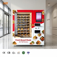 Máquina Expendedora de Comida Caliente con Certificación CE UL XY, con Calentamiento por Microondas, para Sopa de Fideos en Caja, para Europa