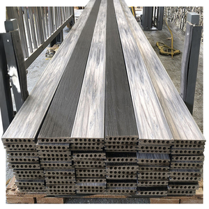 Tarima de <span class=keywords><strong>Exterior</strong></span> Personalizable, Duradera, Impermeable, Losetas de WPC para Terraza, Piso de <span class=keywords><strong>Exterior</strong></span> - Product Image 3