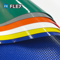 FLFX bâche PVC haute résistance pour camion rideau conteneur latéral