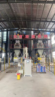 Machine de mélange de mortier sec à dosage automatique, équipement automatique de fabrication de colle pour carrelage et plâtre, vente chaude OEM, directement de l'usine