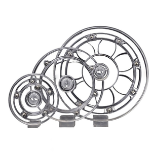 XY-L1S6 Black Ps Material Multifunction Turntable Round Base Plastic <strong>Rotating</strong> <strong>Display</strong> Stand Ball Bearing Turn Around 360 Degree - Product Image 5