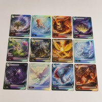 Cartes de jeu de société fantaisie personnalisées, cartes à collectionner personnalisées, vente en gros
