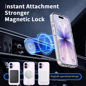 Funda Protectora para Teléfono de 2.0mm de Grosor, TPU+PC, Carga Inalámbrica Magnética, Resistente a Golpes y Arañazos, Protección 360 para 17 - Product Image 5