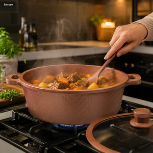 Ollas y Sartenes de Alta Calidad con Asas Suaves al Tacto, Cerámica Rosa Antiadherente, Juego de Utensilios de Cocina de Aluminio Fundido a Presión - Product Image 3