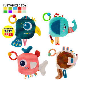 Zhorya niños educación temprana 3D Animal cola tela libro juguete tela suave historia tela libro bebé juguetes - Product Image 1