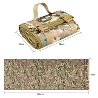 Tapis de tir tactique portable imperméable pour le camping en plein air, tapis de tir antidérapant pour l'entraînement