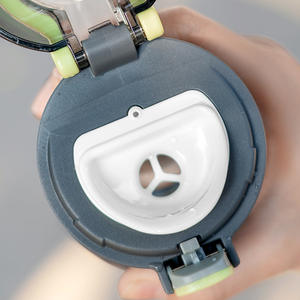 Commercio all'ingrosso 12 Oz <span class=keywords><strong>Walter</strong></span> bottiglia di acqua di plastica a buon mercato con coperchi - Product Image 4