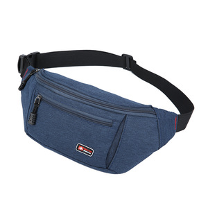 Riñoneras Deportivas Personalizadas al por Mayor para Hombre, Riñonera Impermeable para Viajes y Correr, Riñonera Negra - Product Image 4